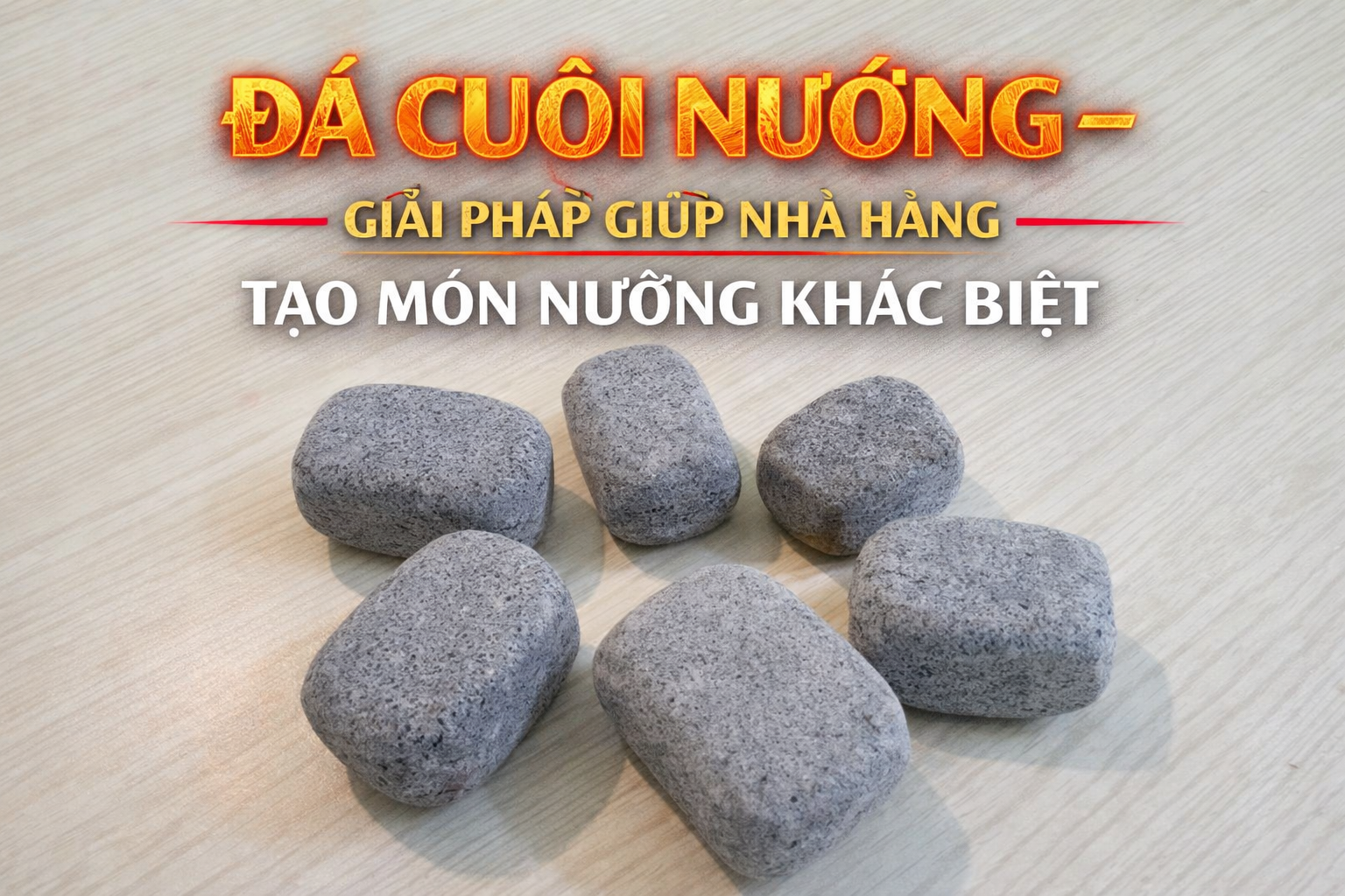 Đá cuội nướng , đá xông hơi