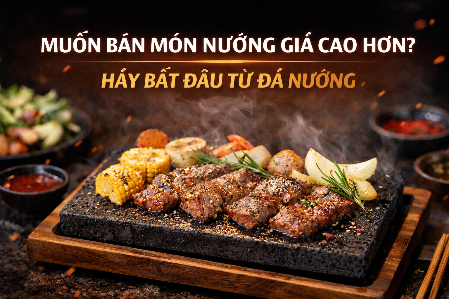 HÃY BẮT ĐẦU TỪ ĐÁ NƯỚNG.